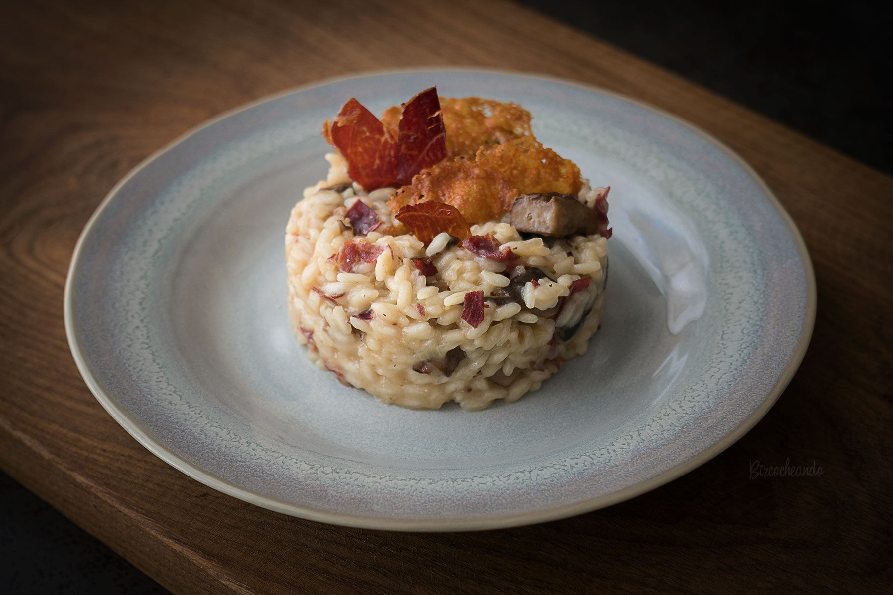 Risotto a la Española con Jamón – Bizcocheando